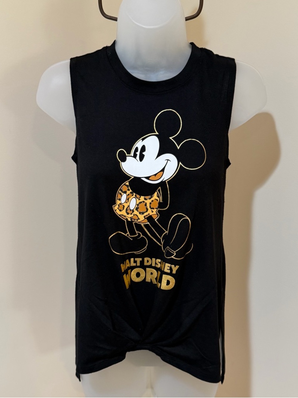 NEW AWESOME DISNEY WORLD PARKS ANIMAL KINGDOM MICKEY MOUSE TANK TOP SIZE XS
